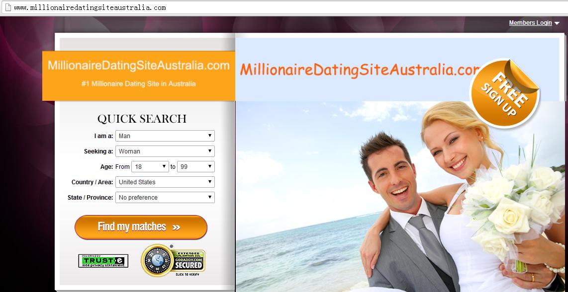 australia millionaire dating site